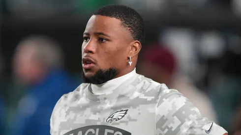 Saquon Barkley, running back for the Philadelphia Eagles