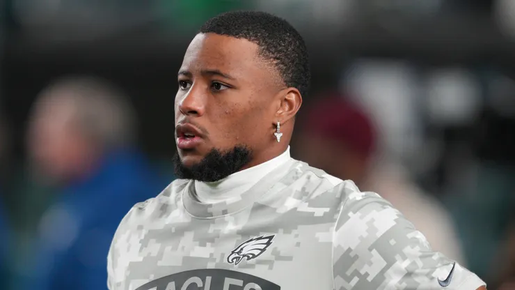 Saquon Barkley, running back for the Philadelphia Eagles