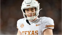 Texas quarterback Cole Lourd