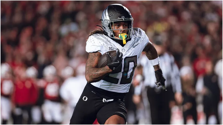 Oregon running back Jordan James