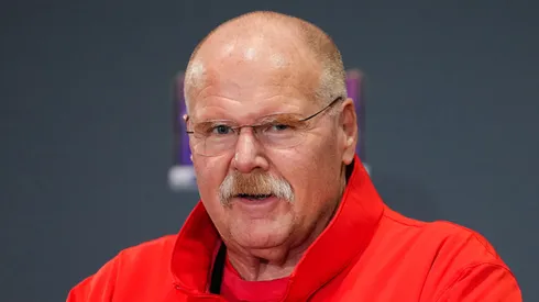 Andy Reid head coach of the Kansas City Chiefs