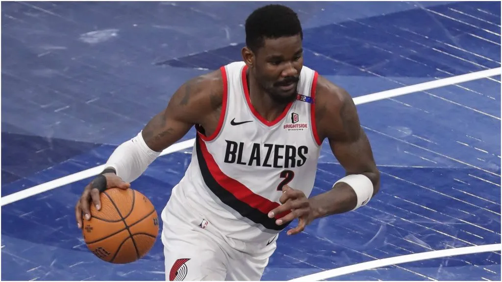 Portland Trail Blazers center Deandre Ayton – IMAGO / Icon Sportswire