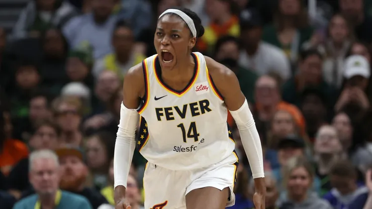 Temi Fagbenle of Indiana Fever