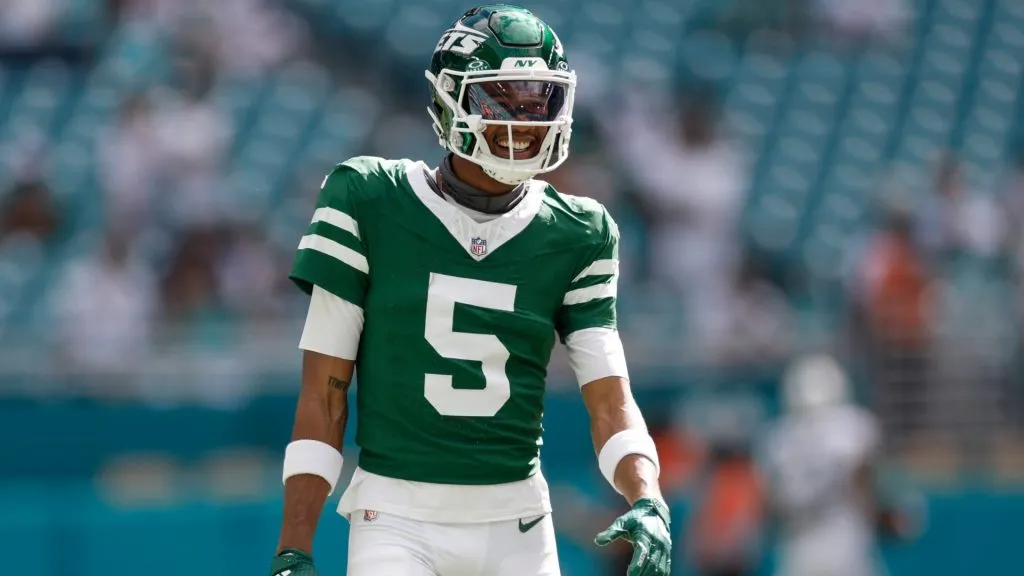 New York Jets wide receiver Garrett Wilson