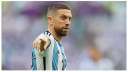 Papu Gomez in action during the Qatar 2022 Group C match between Argentina - Saudi Arabia at Lusail Stadium in Lusail, Qatar.