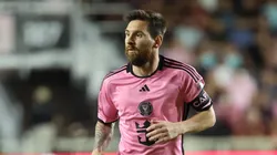 Lionel Messi of Inter Miami looks on during a match