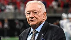 Dallas owner Jerry Jones looks on prior to the start of the NFL, American Football Herren, USA game between the Dallas Cowboys and the Atlanta Falcons on November 3rd, 2024 at Mercedes-Benz Stadium in Atlanta, GA.
