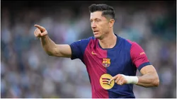 Robert Lewandowski of Barcelona