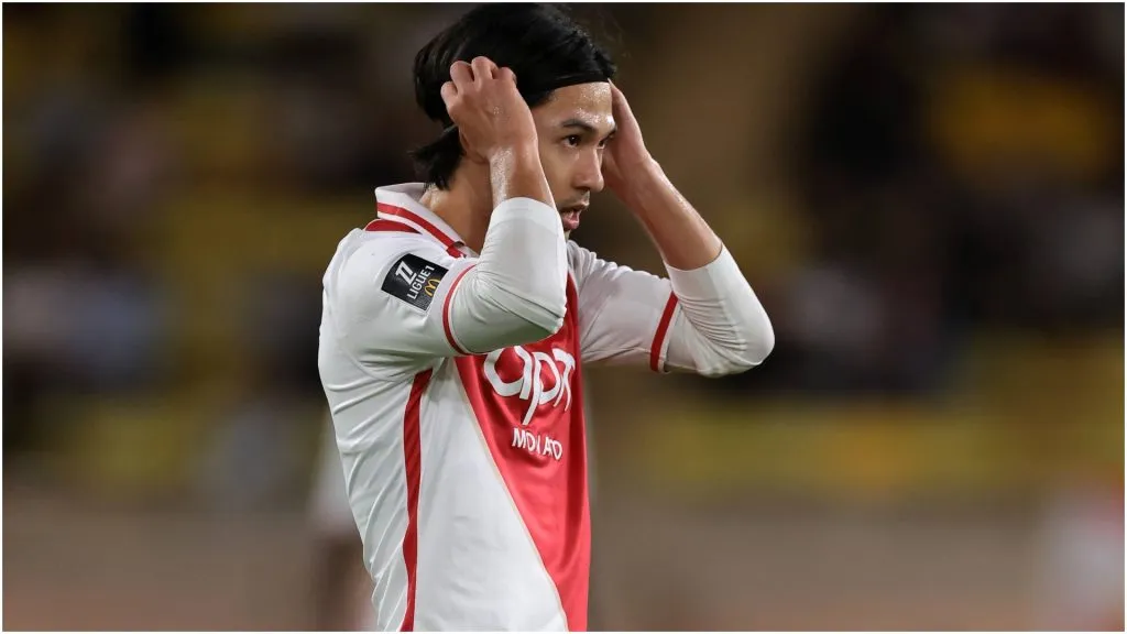 Takumi Minamino of AS Monaco – IMAGO / Sportimage