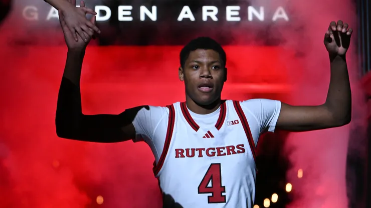 Ace Bailey #4 of the Rutgers Scarlet Knights