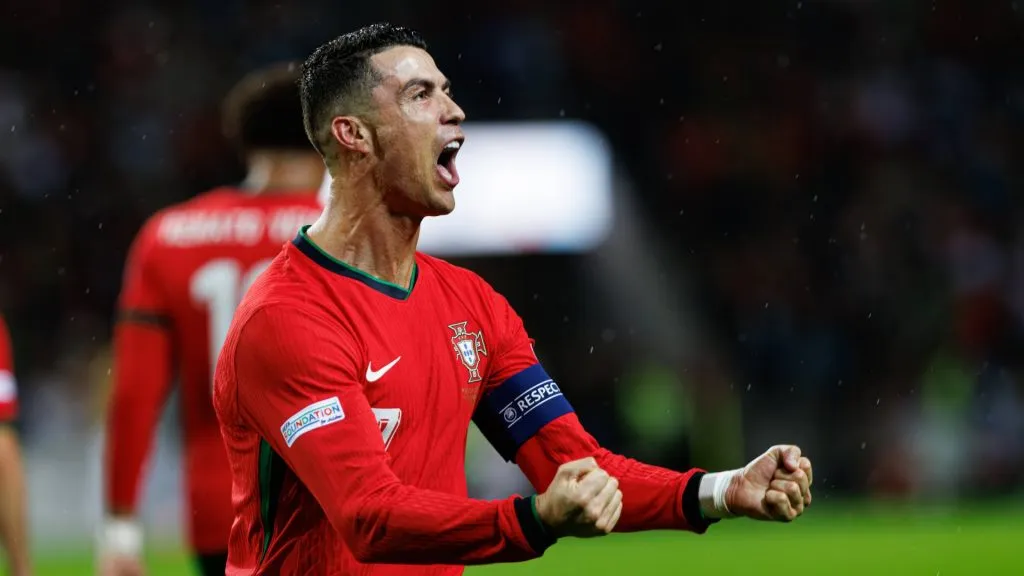 cristiano ronaldo celebration