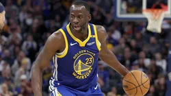 Draymond Green #23 of the Golden State Warriors in action against the New Orleans Pelicans at Chase Center.