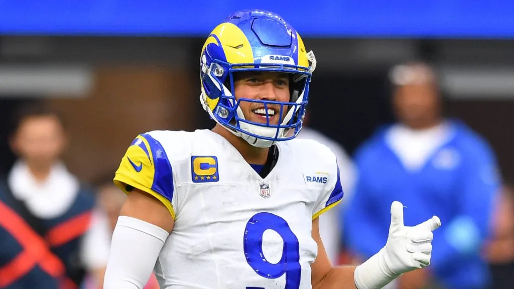 Matthew Stafford, quarterback for the Los Angeles Rams