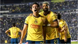 Ramon Juarez celebrates his goal 1-3 of America