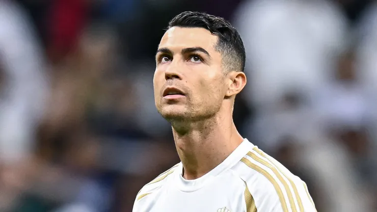 Cristiano Ronaldo of Al Nassr looks on during a match