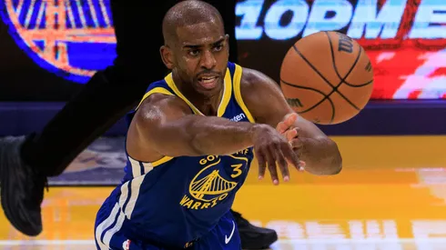 Chris Paul 3 of the Golden State Warriors during their preseason NBA, Basketball Herren, USA game against the Los Angeles Lakers on Friday October 13, 2023 at Crypto.com Arena in Los Angeles, California. Lakers lose to Warriors, 129-125.