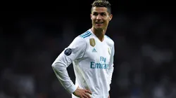 Cristiano Ronaldo of Real Madrid CF celebrates as they reach the final after the UEFA Champions League Semi Final Second Leg match between Real Madrid and Bayern Muenchen