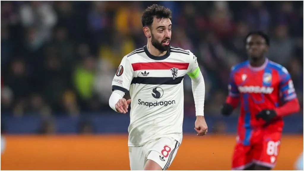 Manchester United midfielder Bruno Fernandes – IMAGO / Every Second Media