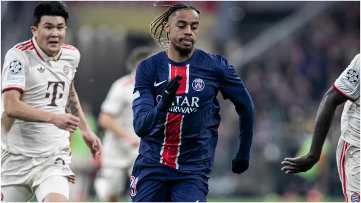 Bradley Barcola of PSG