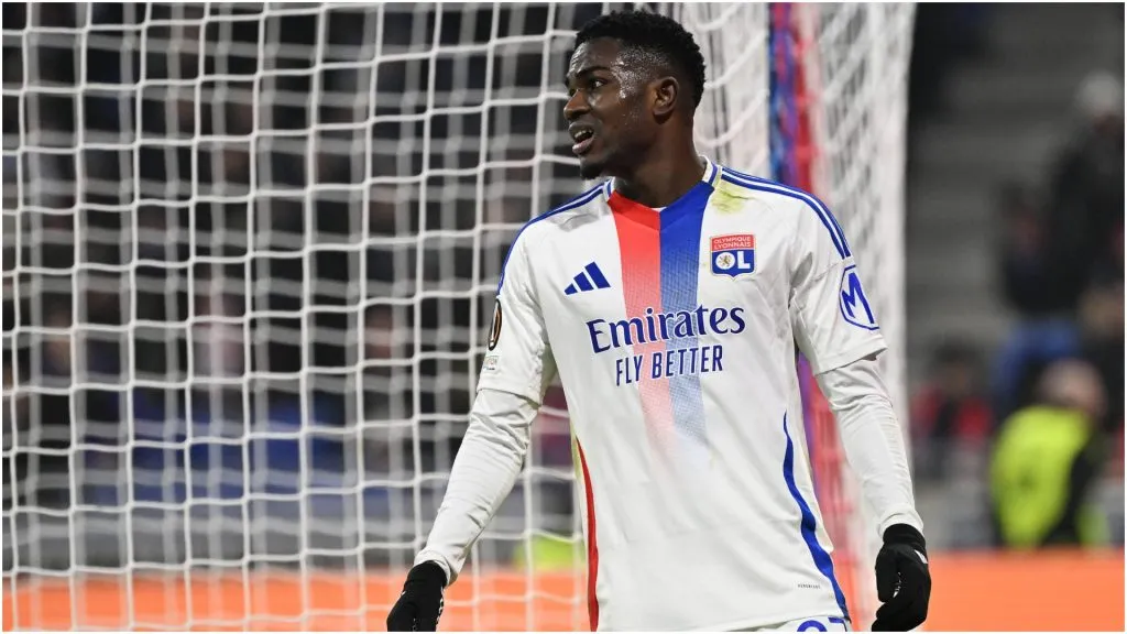 Ernest Nuamah of Olympique Lyon – IMAGO / Jan Huebner