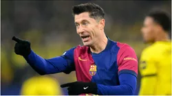 Robert Lewandowski of Barcelona