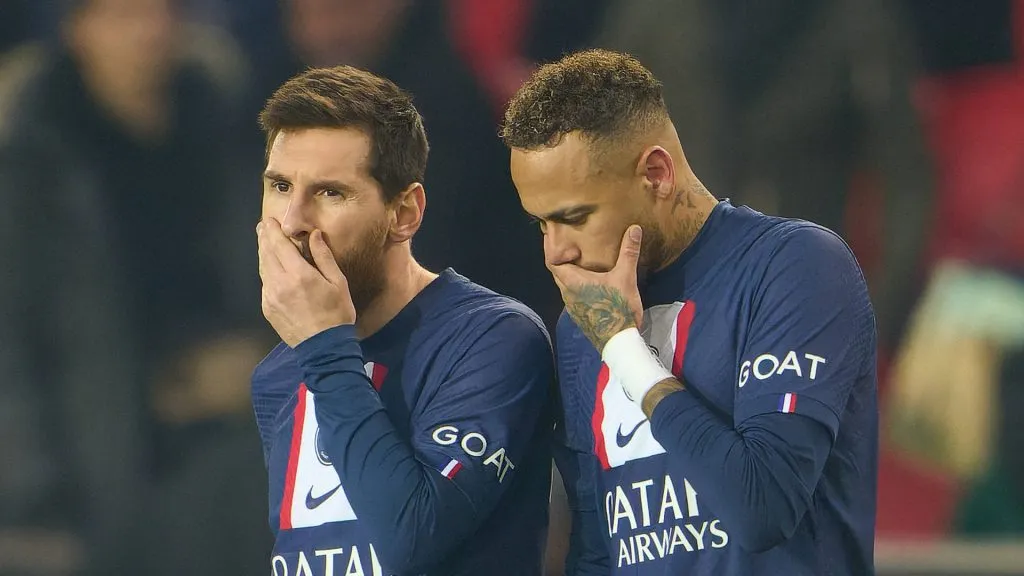Lionel Messi and Neymar playing for PSG in 2023 (IMAGO /&nbsp;ActionPictures)