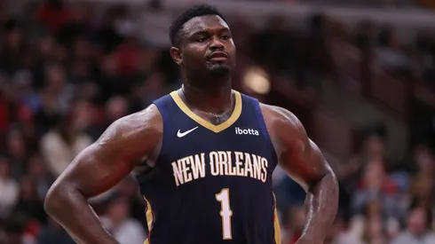 Zion Williamson 1 of the New Orleans Pelicans l