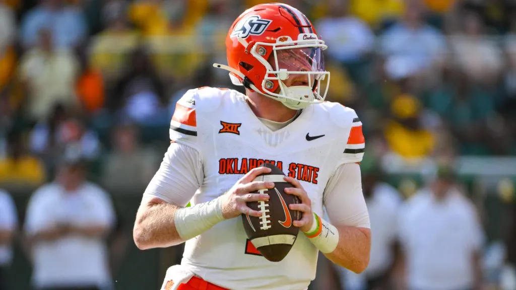 Alan Bowman Oklahoma State QB