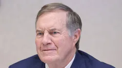 Bill Belichick during a meeting with Prime Minister of Croatia Andrej Plenkovic at Banski dvori, in Zagreb, Croatia, on June 3, 2024.