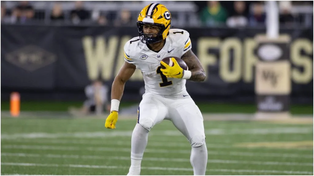 California Golden Bears running back Jaydn Ott – IMAGO / Newscom World