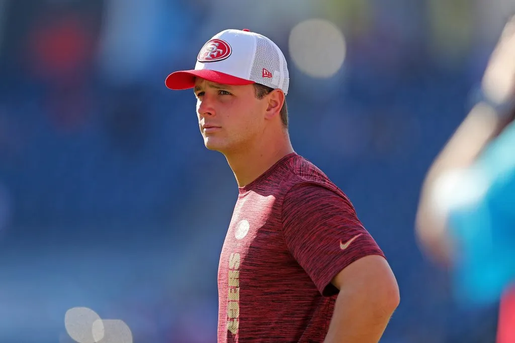 Brock Purdy #13 of the San Francisco 49ers