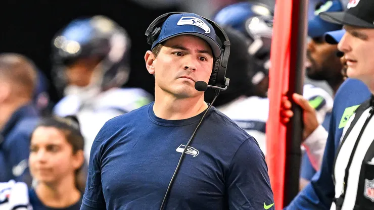 Seattle head coach Mike Macdonald.