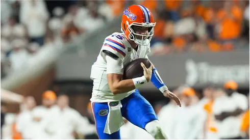 Graham Mertz of the Florida Gators