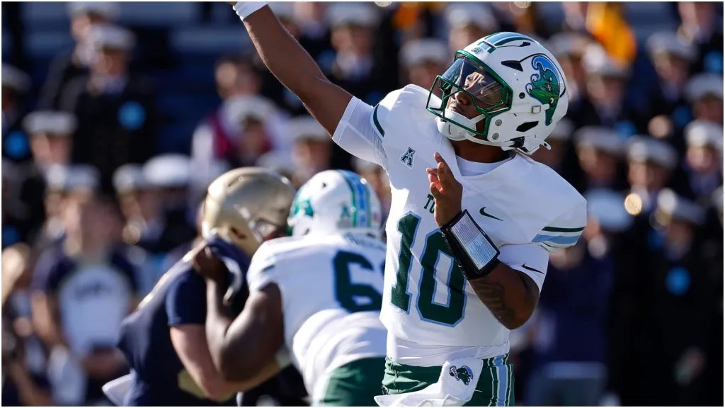 Tulane QB Darian Mensah – IMAGO / ZUMA Press Wire