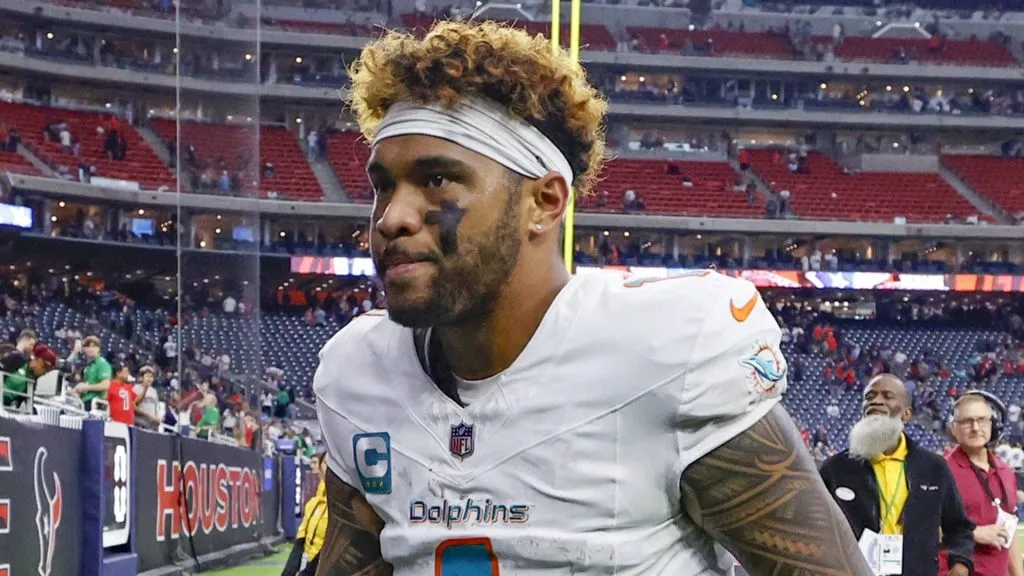 Tua Tagovailoa, quarterback for the Miami Dolphins