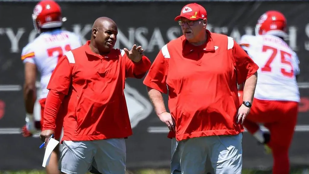Eric Bieniemy Andy Reid