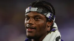 Lamar Jackson quarterback of the Baltimore Ravens