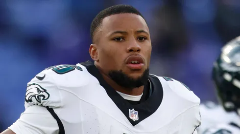 Saquon Barkley, running back for the Philadelphia Eagles