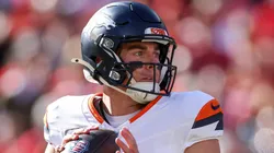 Denver Broncos quarterback Bo Nix