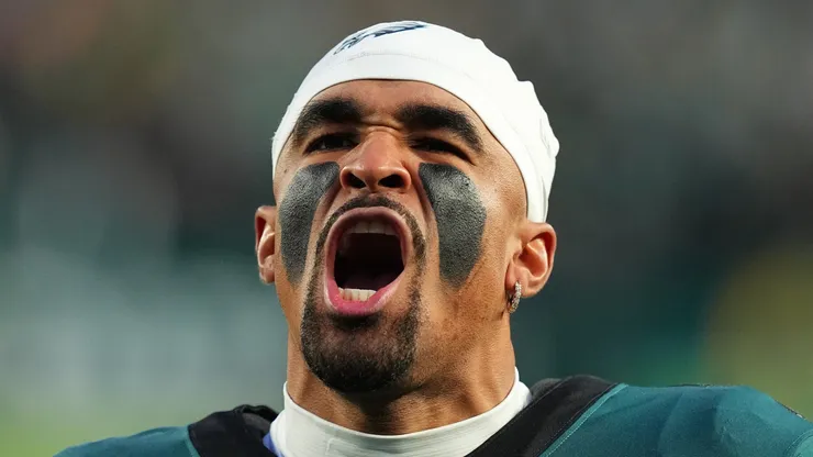 Jalen Hurts quarterback of the Philadelphia Eagles