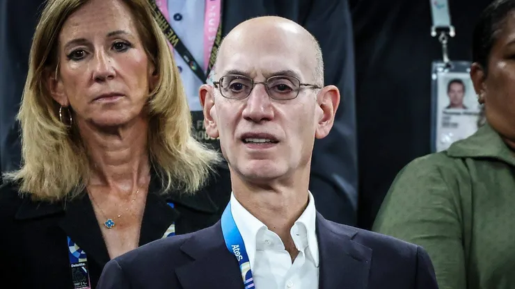 Arena Bercy Finale de Basketball Hommes France - USA Adam Silver.