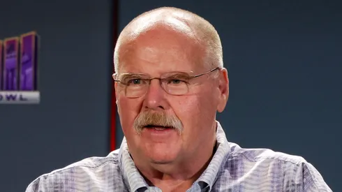 Andy Reid head coach of the Kansas City Chiefs