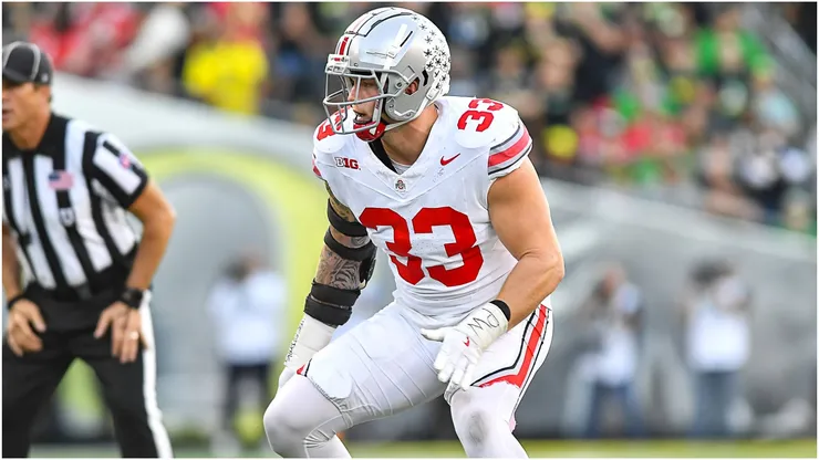 Ohio State Buckeyes defensive end Jack Sawyer