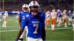 Southern Methodist Mustangs quarterback Kevin Jennings