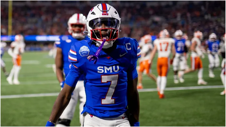 Southern Methodist Mustangs quarterback Kevin Jennings