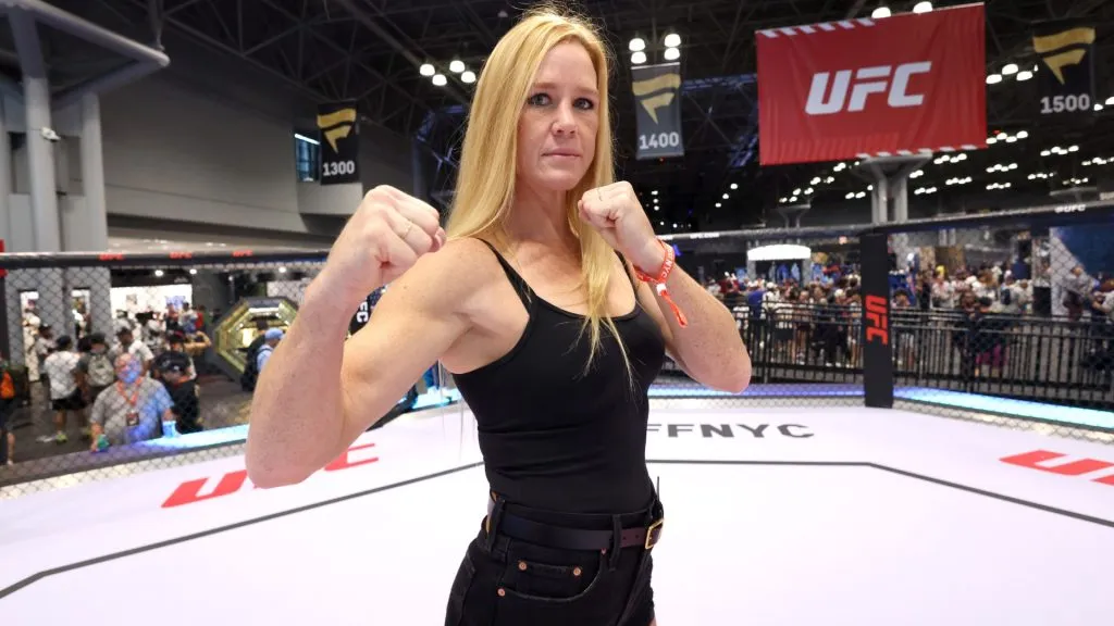 Holly Holm attends the Fanatics Fest NYC 2024 at Jacob Javits Center on August 17, 2024. (Source: Rob Kim/Getty Images for Fanatics)