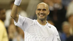 American tennis legend Andre Agassi.