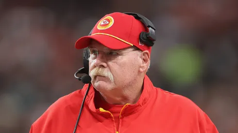 Andy Reid head coach of the Kansas City Chiefs