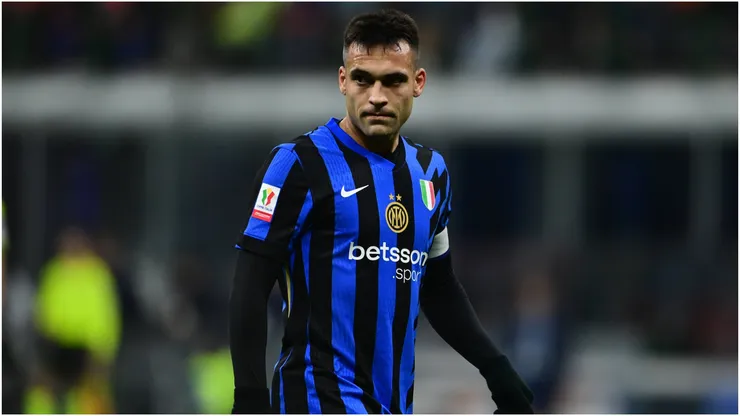 Lautaro Martinez of Inter Milan