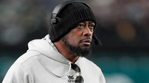 Head Coach Mike Tomlin during the Philadelphia Eagles vs Pittsburgh Steelers at Lincoln Financial Field in Philadelphia PA.